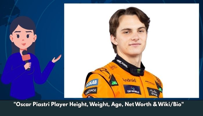 Oscar Piastri Player Height, Weight, Age, Net Worth & Wiki/Bio 
